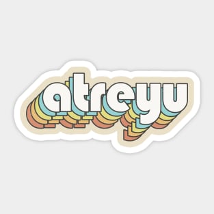 Retro Atreyu Sticker